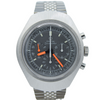 1969 Rare and Unusual Omega Seamaster Chronograph "Flat Jedi" Model 145.024 in Fine Condition with Box
