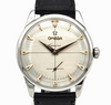 1954 Large Omega Geneve with Cross Hairs and Subsidary Seconds in Stainless Steel Model 2748