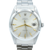 1963 Rolex Oyster Date Precision Model 6694 with Satin Silver Dial and Arrow Markers in Stainless Steel on Oyster Bracelet