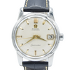 1958 Omega Seamaster Automatic Date Wristwatch Model 2849 with Original Off-White Dial in Stainless Steel
