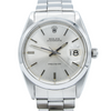 1966 Rolex Oyster Date Precision Classic Model 6694 with Satin Silver Dial and Chrome Markers in Stainless Steel on Oyster Bracelet