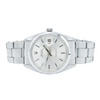 1966 Rolex Oyster Date Precision Classic Model 6694 with Satin Silver Dial and Chrome Markers in Stainless Steel on Oyster Bracelet