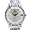 1962 Omega Constellation with Stunning Cross-Hair Pie Pan Model 14902 with Dog Legs on Flat Beads of Rice