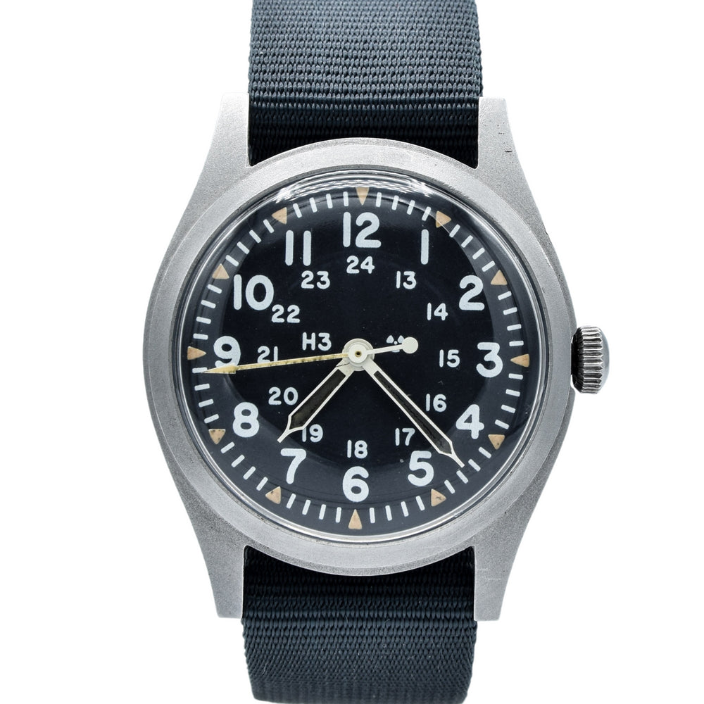 1982 October Issued Hamilton Field Watch USA Military H3 Assigned MIL-W 463748