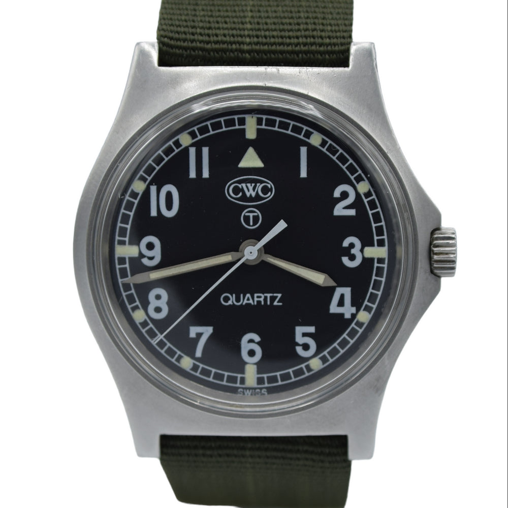 1988 CWC 0552/6645-99 5415317 British Royal Navy Issue Quartz Wristwatch with Hacking Seconds