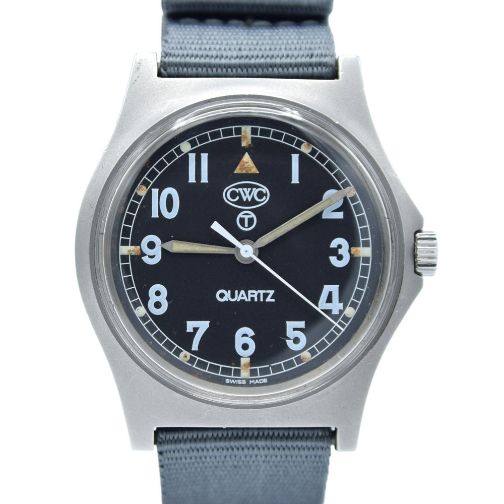 1990 CWC 0552/6645-99 5415317 British Royal Navy Issue Quartz Wristwatch with Hacking Seconds