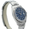 1971 Rolex Oyster Perpetual Date Model 1501 with Mosaic Blue Dial and Engine-Turned Bezel in Stainless Steel