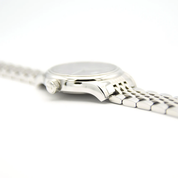 Oris Classic Date 7594 with Black Dial in Stainless Steel on Bracelet Circa 2014