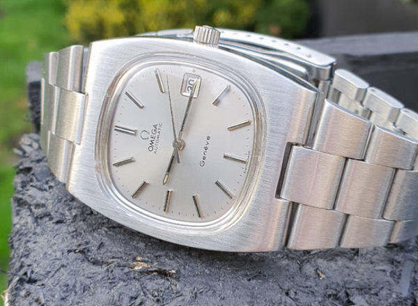 1974 Omega Geneve Automatic Date in Stainless Steel Model 1660191