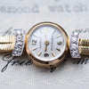 Jaeger LeCoultre Pidduck's Ladies Cocktail Watch in Gold with Diamonds Dated 1960 with original box and papers