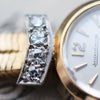Jaeger LeCoultre Pidduck's Ladies Cocktail Watch in Gold with Diamonds Dated 1960 with original box and papers