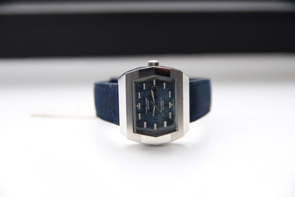 1970s Favre-Leuba NOS Searaider II Daymatic Automatic in Stainless Steel Mid-Sized Wristwatch