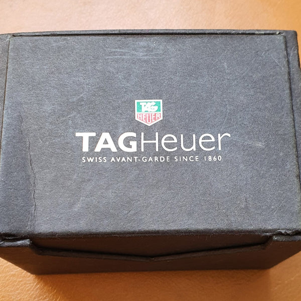 1990s TAG Heuer Automatic 2000 Series Dive Watch Model 669.206F 38mm Stainless Steel on Fliplock Bracelet with Service Box