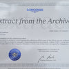 1957 Longines Silver Arrow Manual Wind in Stainless Steel on Rare Longines Fixoflex Bracelet Model 9100 & Archive Extract