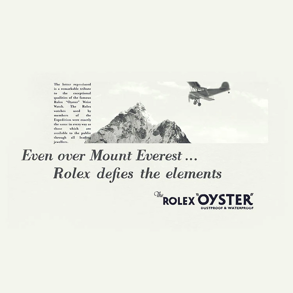 1935 Rare Rolex Oyster Model in 9ct Cushion Oyster Case with 9ct Gold Period Bracelet