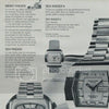 1970s Favre-Leuba NOS Searaider II Daymatic Automatic in Stainless Steel Mid-Sized Wristwatch