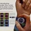 1969 Omega Rare Jumbo De Ville Chronostop with Grey Fume Dial Model 146.012 on Bracelet with Box