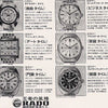 1960s Rado Automatic Red date 'Green Horse' watch on Beads of rice Bracelet Model 11657