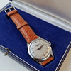 1955 Longines Manual Wind Wristwatch Model 6403 with Gorgeous Original Two Tone Dial Cal 23z