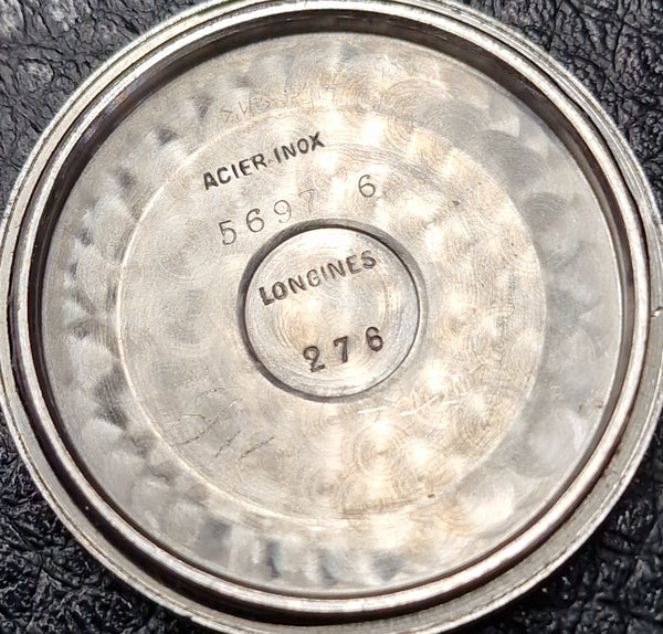 1951 Longines classic Sei Tacche Watch with Mixed Arrow and Arabic Numerals Model 5697