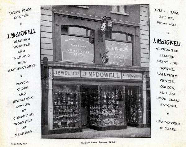 1940s New Old Stock Ladies Mechanical Pendant Watch – Swiss Movement – Retailed by McDowells in Dublin – Unused Time Capsule