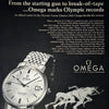 1958 Omega Seamaster sharp Automatic Date Wristwatch Model 2849 with Original Off-White Dial on  BOR Bracelet