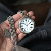 1930s Winegartens "Railway Regulator" Pocket Watch - of 145 Bishopsgate, London EC2,