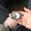 1924 Jw Benson of London solid 9ct gold English made half hunter pocket watch with original box