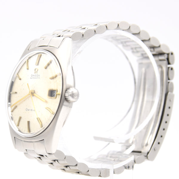 1969 Omega Geneve Automatic Date Model 166.041 in Stainless Steel Cal 565 on original Bracelet
