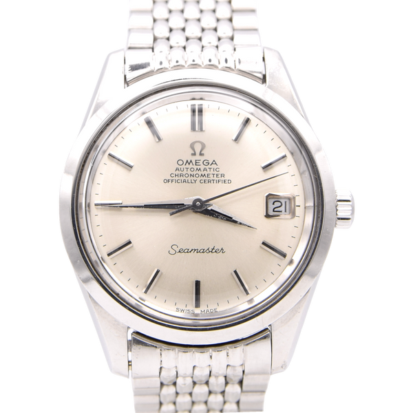 1969 Omega Seamaster Automatic officially certified chronometer Date Model 166.8024 won BOR bracelet