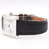 1975 Designer RoyKing Tank / Square watch 925 Sterling silver London hallmark Manual Winding with buckle