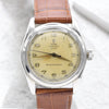 1950 Tudor Oyster Royal Shock-Resisting 'All Arabic numerals' Steel Wristwatch Model 7804 34mm All original patina