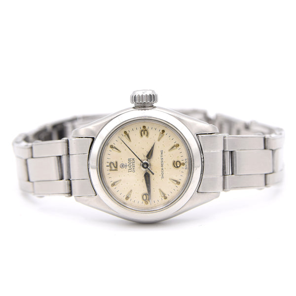 1962 Tudor oyster 'Small Rose' ladies Model 7935 all original on Rolex Oyster Bracelet