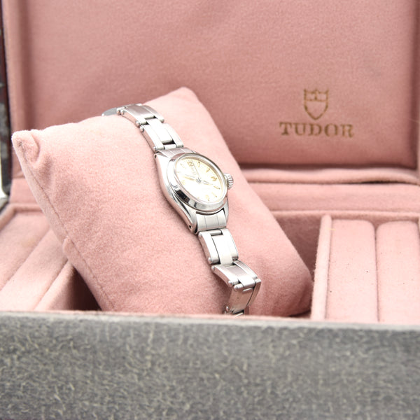 1962 Tudor oyster 'Small Rose' ladies Model 7935 all original on Rolex Oyster Bracelet