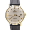 1966 Omega Automatic Seamaster De Ville onyx Date Model 166.020 monocoque in Gold & Steel