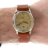 1946 Omega post WW2 Manual Wind Dress Watch with tropical Arabic dial Model 13322 in Solid 9ct Gold