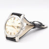 1958 Omega Seamaster Automatic Date Wristwatch Model 2849 with Original Off-White Dial in Stainless Steel