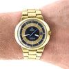 1971 Omega Geneve Dynamic Automatic Date with Gorgeous Two Tone Dial Model 166.039 in Gold Capped