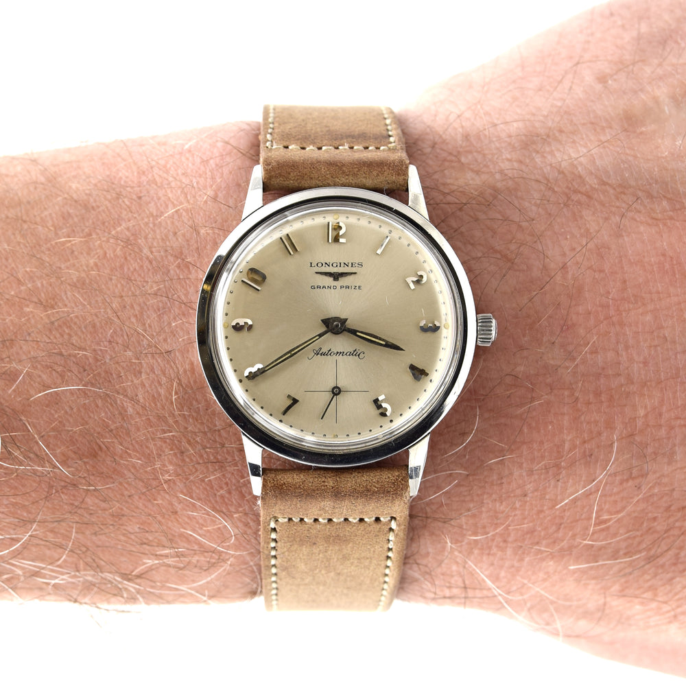1966 Stunning Longines classic "Grand Prize" Automatic Date Model 2731 in Stainless Steel