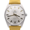 1968 Omega Genève Automatic with Satin Silver Sunburst dial in Steel Model 165.041 box & Papers