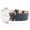 1954 Omega Seamaster bumper Automatic first Date Wristwatch Model 2757 Off-White Dial in Steel