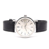1975 Omega classic manual Wind Date Dress Watch Model 136.0104 in Stainless Steel like new