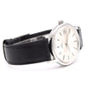 1975 Omega classic manual Wind Date Dress Watch Model 136.0104 in Stainless Steel like new