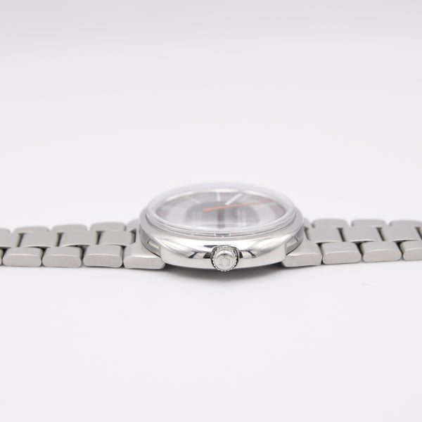 1973 Omega Geneve Dynamic Automatic with Rarer Grey bulls eye Dial 166.175 in Stainless Steel on Bracelet
