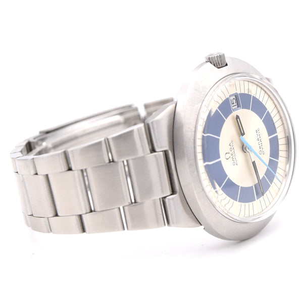1971 Omega Geneve Dynamic Automatic Date with Two Tone Dial Model 166.039 Box & Papers