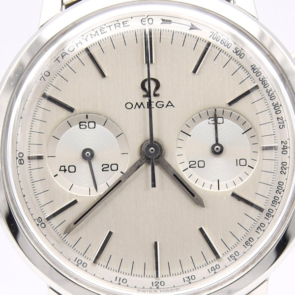 1965 Omega Classic & beautiful dress Chronograph model 101.00009 with fantastic original dial + Box