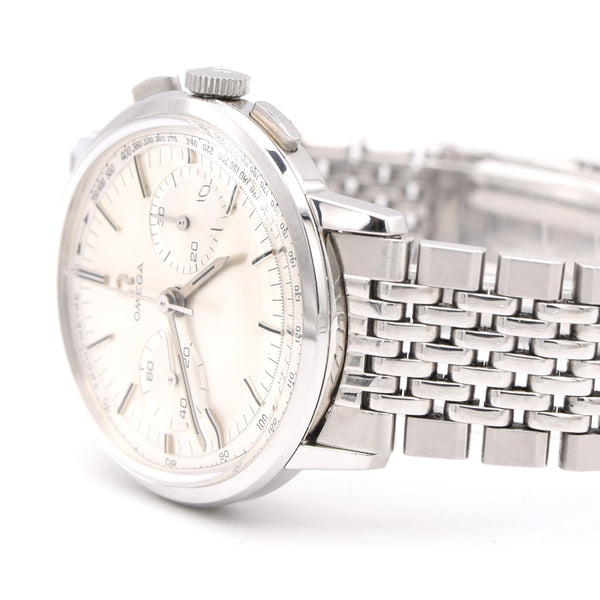 1965 Omega Classic & beautiful dress Chronograph model 101.00009 with fantastic original dial + Box