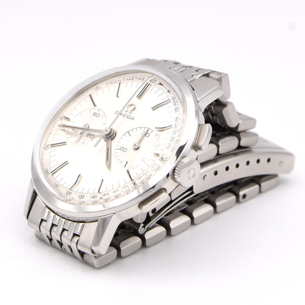 1965 Omega Classic & beautiful dress Chronograph model 101.00009 with fantastic original dial + Box