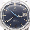 1969 Omega Geneve  dynamic with Gorgeous matte blue Dial Model 136.033 in steel with box