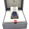 2000 Oris TT1 Auto Diver style Date with blue textured dial model 7533 22-92809 43mm